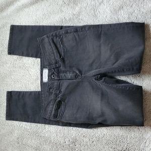 Yummie jeans by Heather Thomson black size 25 skinny charcoal
